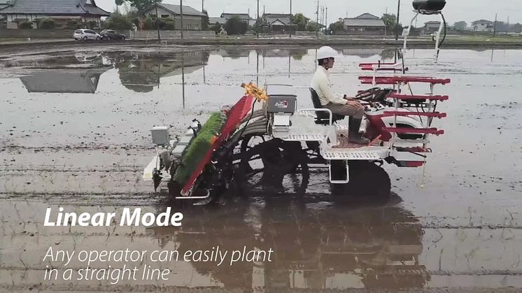 Yanmar YR8D, A Auto Rice Transplanter