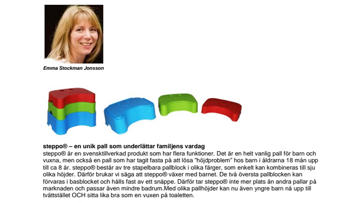 Månadens innovatör i november Emma Stockman Jonsson