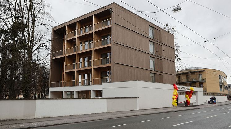Ein Zuhause auf Zeit für Familien mit schwer kranken Kindern: Offizielle Eröffnung für neues Ronald McDonald Kinderhilfe Haus Salzburg