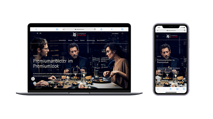 WMF launcht neue Corporate Website