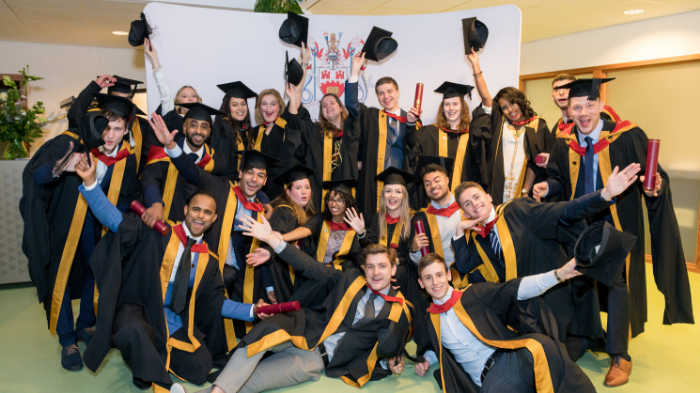 Northumbria University’s first graduation ceremony in Amsterdam 