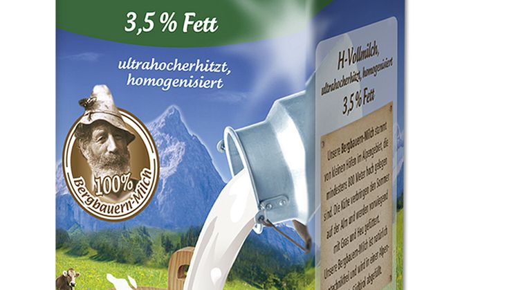 Allgäuland haltbare Bergbauern Milch, 3,5% Fett