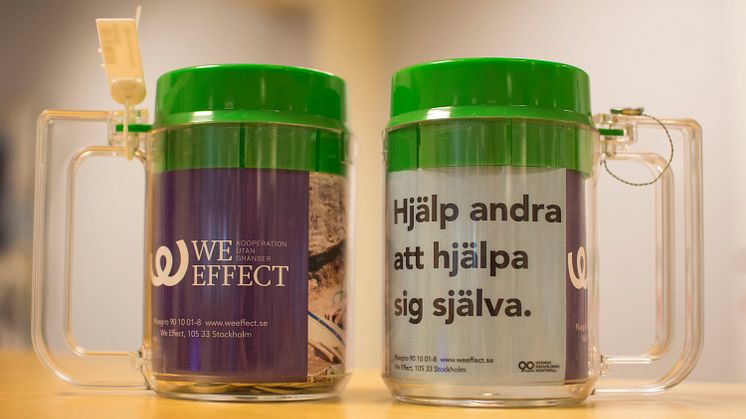 Många vill ge av skatteåterbäringen - få gör det