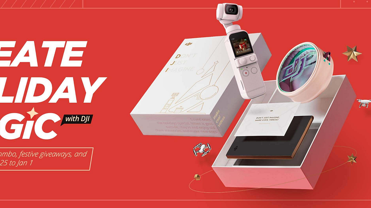 DJI’s Holiday Shopping Page Offers Exclusive Deals And Giveaways