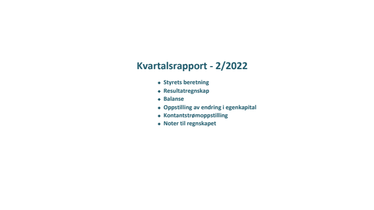 Kvartalsrapport og regnskap 2. kvartal.pdf
