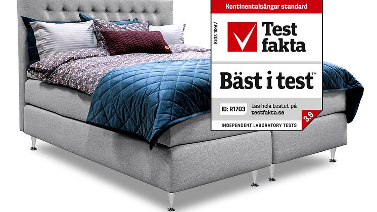 KungSängen Signatur bästa kontinentalsängen under 20 000 kronor