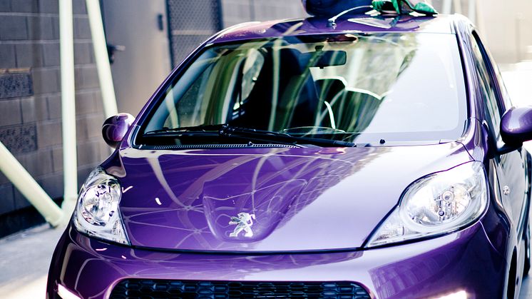 Sverigepremiär för nya, tuffa Peugeot 107!