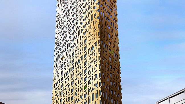 Trätoppen, ritad av Anders Berensson Architects