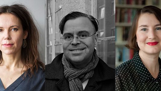 Elisabeth Hjorth, Andreas Önnerfors, Sandra Grehn.