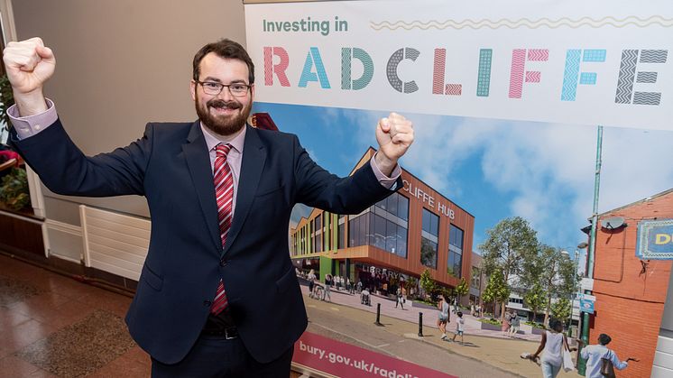 Joy as Radcliffe wins £20 million for crucial part of regeneration