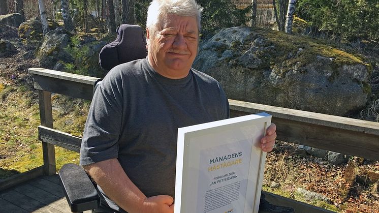 Månadens hästägare februari 2016: Jan Pettersson