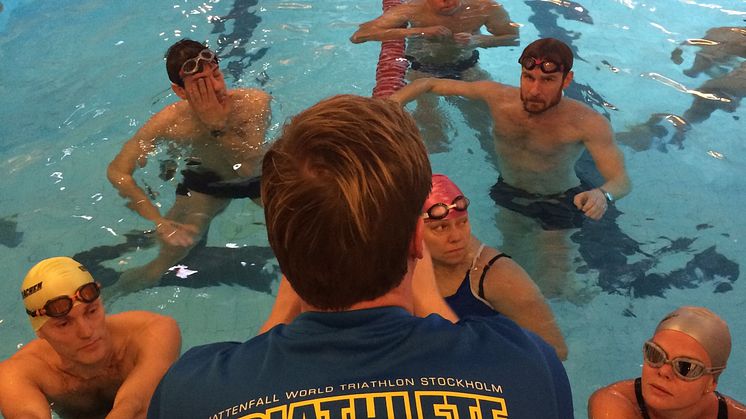 Gratis träningskvällar - fortsatt samarbete med Vattenfall World Triathlon Stockholm