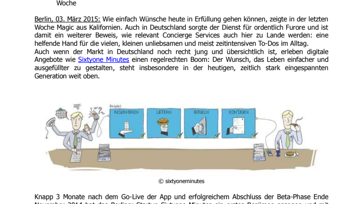 Was Männer wirklich wollen: Concierge Services sind bei männlicher Zielgruppe sehr gefragt