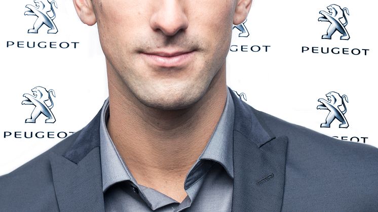 Novak Djokovic ny ambassadör för Peugeot