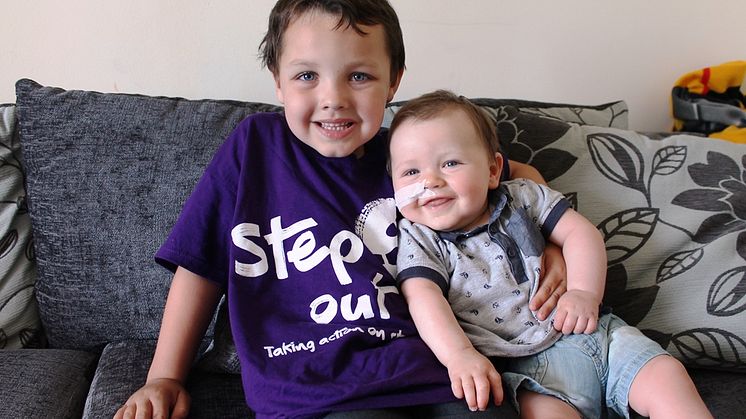 Brynna boy raises hundreds after baby brother has stroke