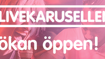 Livekarusellen tar emot anmälningar för fullt i Gävleborg!