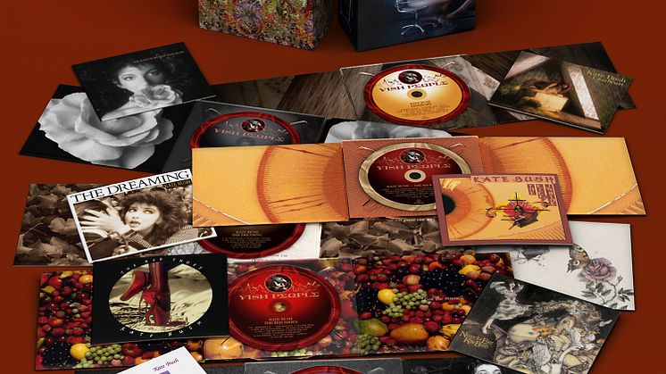 Kate Bush - remastered CD boks