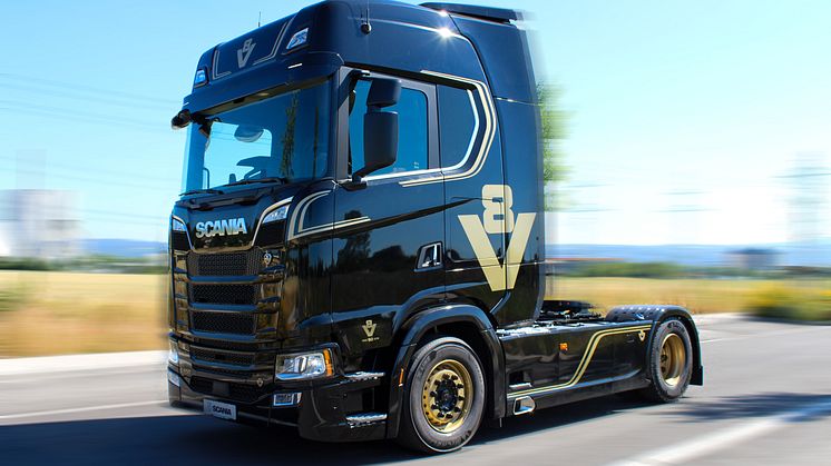 Ein Highlight beim Truck-Grand-Prix 2019 ist der Scania S 650 als 50 Jahre V8-Sonderedition.