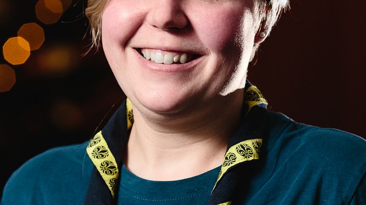Scouternas ordförande Josefine Larsson är framtidens kvinnliga ledare