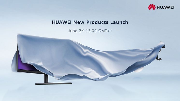 Huawei global produktlansering 2 juni kl 14.00