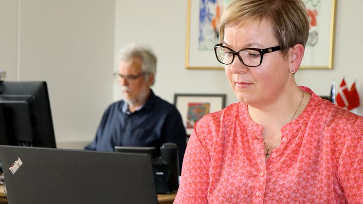 UU-vejleder Lola Skagen var med til prisoverrækkelsen. Hun er én af de seks UU-vejledere ansat i Rebild Kommune der har til opgave at vejlede eleverne i folkeskolen om valg af uddannelse.