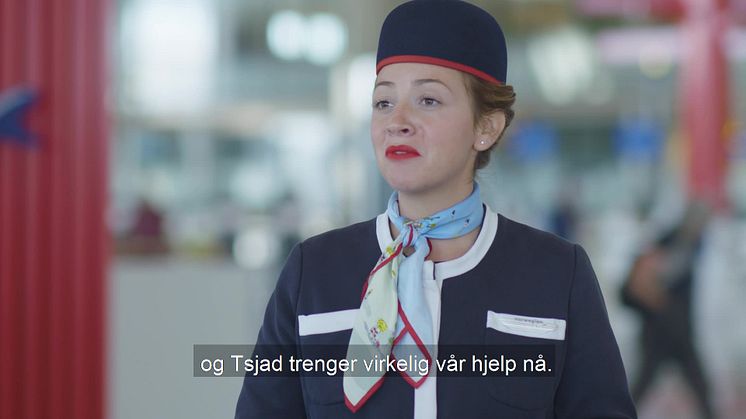 Årets viktigste flygning - Tsjad 