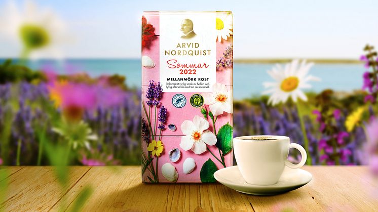 Arvid Nordquist Sommarkaffe firar 10 år – nu finns årets unika blend äntligen i butik!