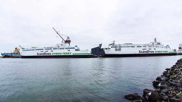 Nye Scandlines færger - "Berlin" og "Copenhagen"