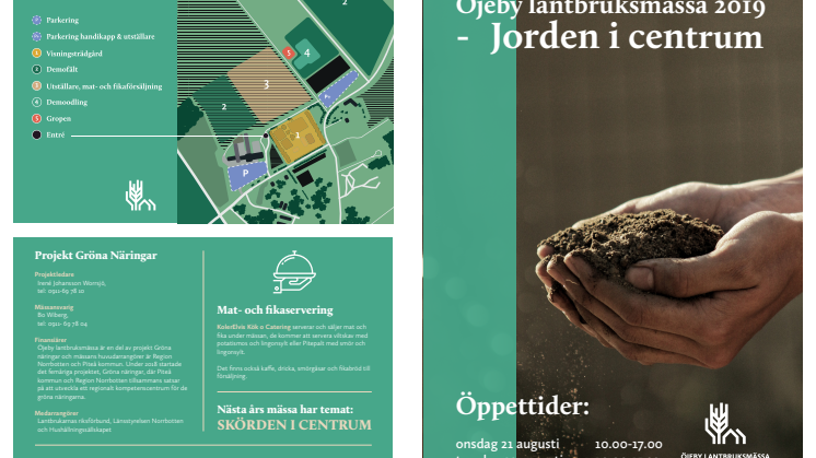 Öjeby Lantbruksmässa 21 – 22 augusti