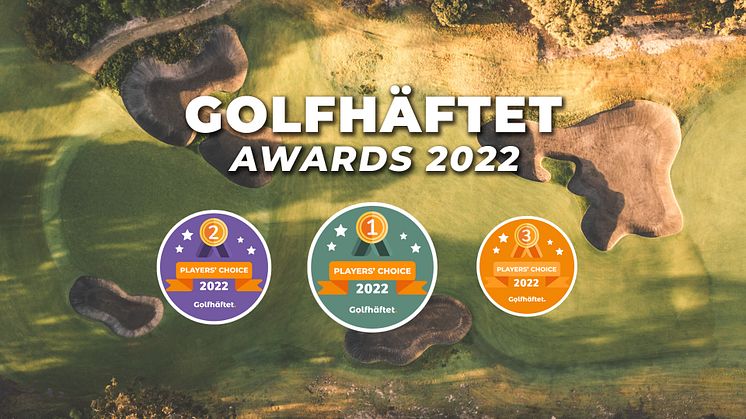 Golfhäftet Awards 2022 - Europas bästa golfbanor