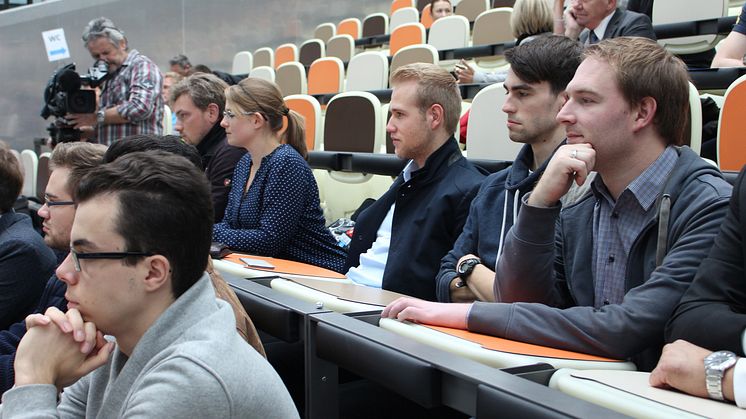 Podiumsdiskussion „Zukunftsbranche Luftverkehr am Standort Berlin Brandenburg“ am 15. Oktober 2016 an der Technischen Hochschule Wildau