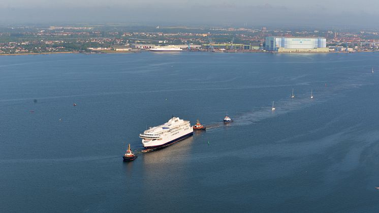 Das erste GR-Schiff verlässt Stralsund_1