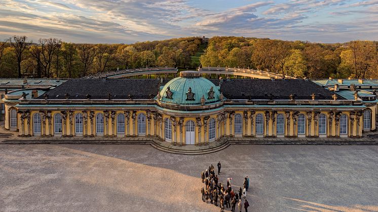 Potsdam "sans, souci.", ohne Sorgen, genießen.