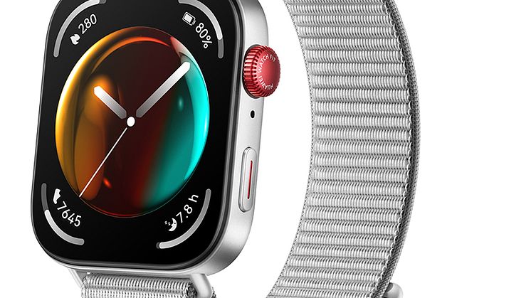 Huawei Watch Fit 3_Grey Nylon_Front Left 30_JPG_RGB_EN_20240404.jpg