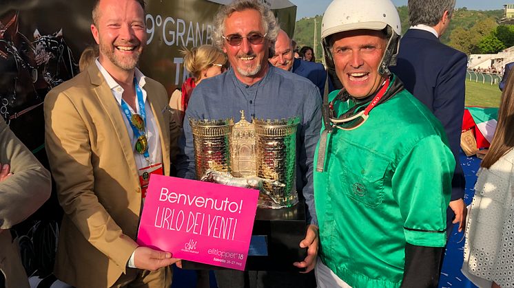 Urlo dei Venti inbjuden till Elitloppet