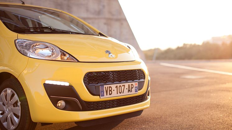 Nya Peugeot 107