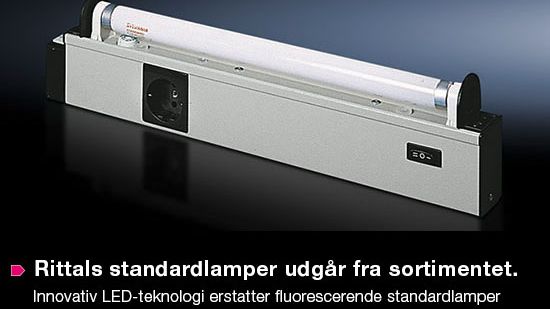 Innovativ LED-teknologi erstatter fluorescerende standardlamper