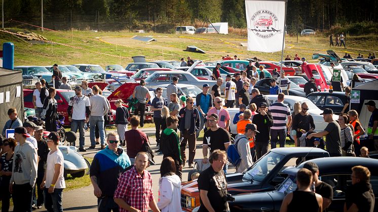 Rekordmånga föranmälda till Skellefteå Motorfestival!