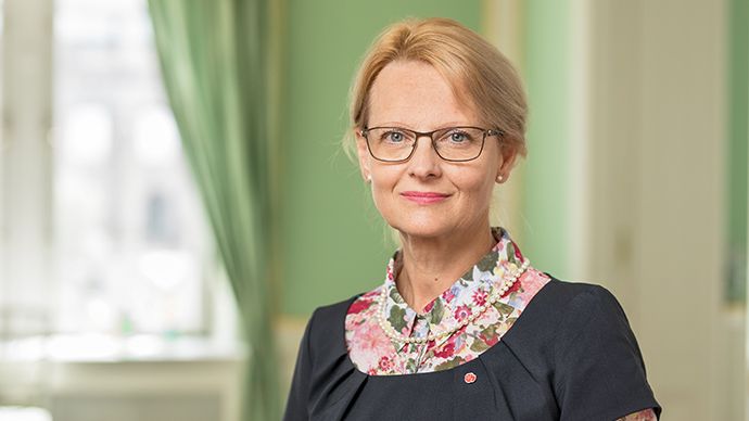 Heléne Fritzon. Foto: Jann Lipka/Regeringskansliet