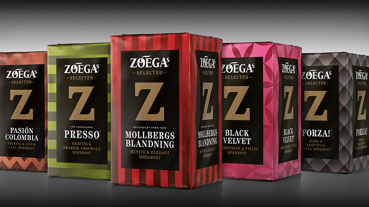 Zoégas relanserar i nytt format och design