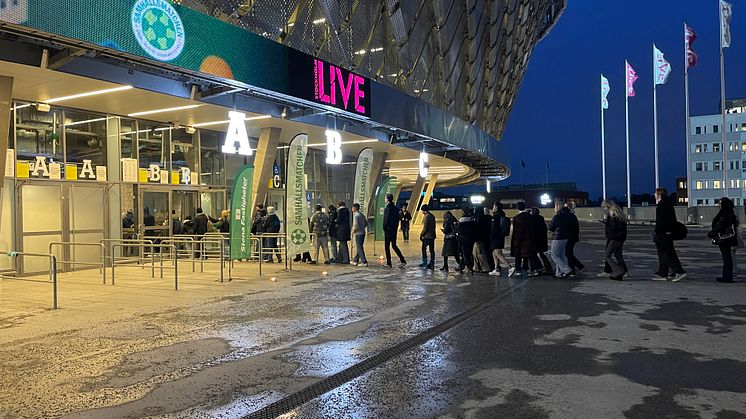 Bild från sommarjobbsmässan som ägde rum den 8 februari 