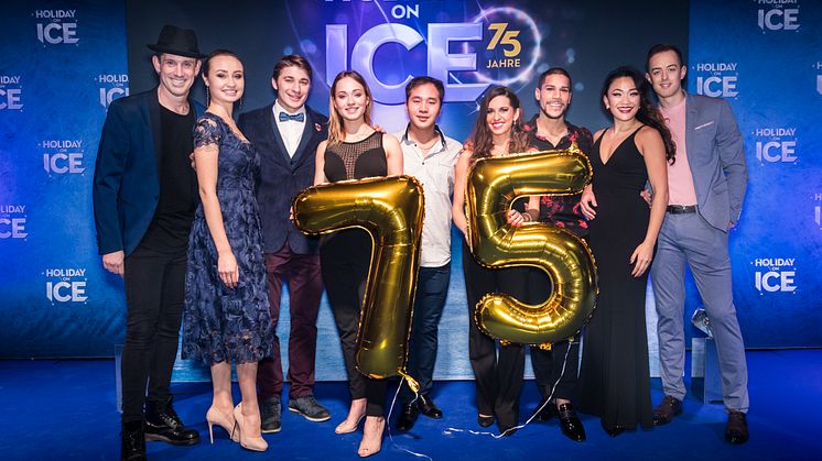 SHOWTIME Starläufer der internationalen HOLIDAY ON ICE Familie feiern Start in 75. Saison