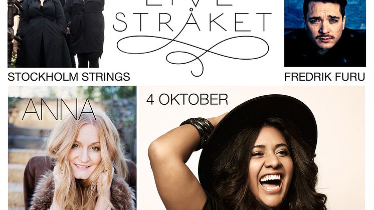 ANNA STADLING, KRISTIN AMPARO OCH LINDA STRÖM m.fl. GÄSTAR LIVESTRÅKET PÅ ENGELEN I HÖST!