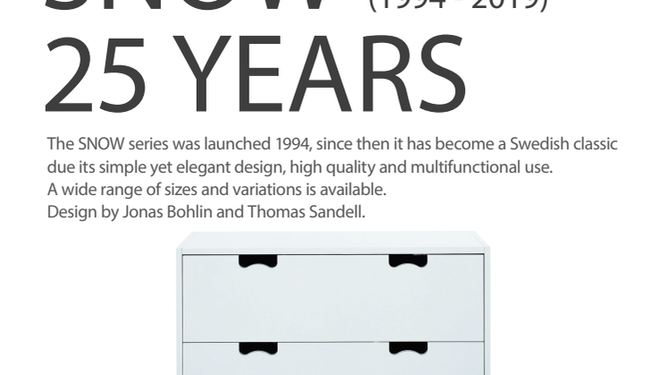 SNOW celebrates 25 years!