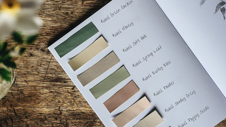 Nordsjö Kubel Colour Collection - all 8 colours