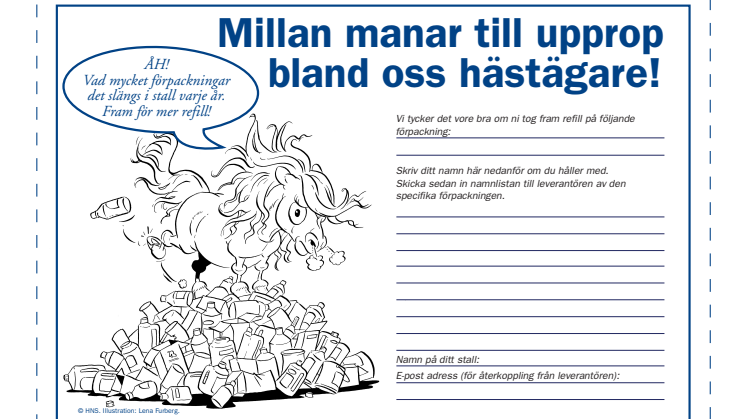Millans upprop - fram för fler refilförpackningar (pdf)