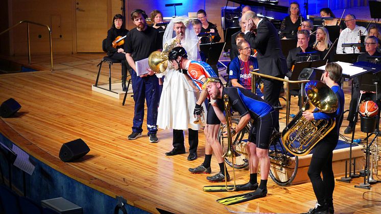 Sassa Brassa - SONs brass i familjekonsert på Kulturnatten