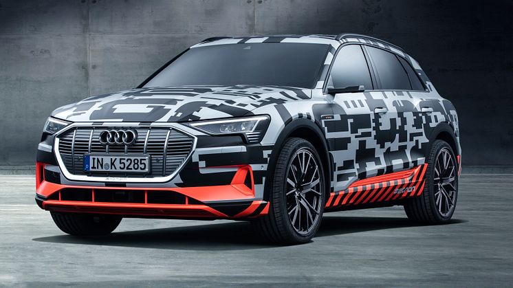Smugkig på Audi e-tron – Audis første rent elektriske model