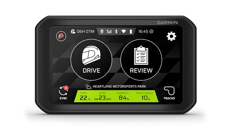 Der Catalyst ist Garmins erstes Echtzeit-Coaching- sowie Analyse-Tool für den Motorsport.