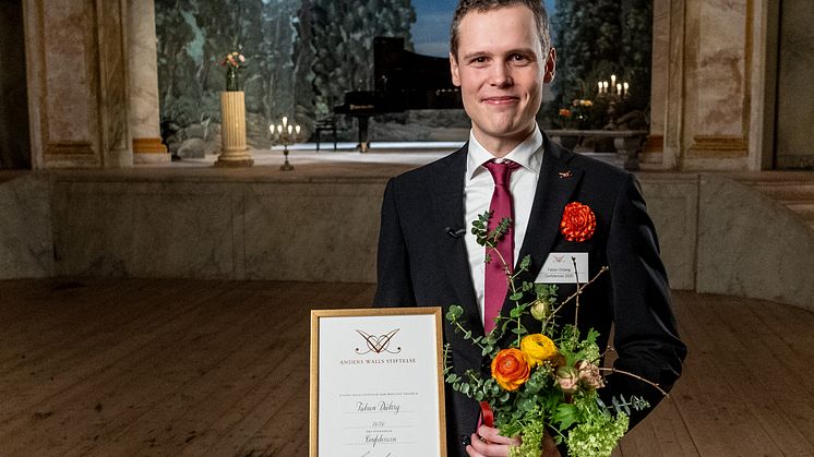 Fabian Düberg, Confidencen-stipendiat 2021